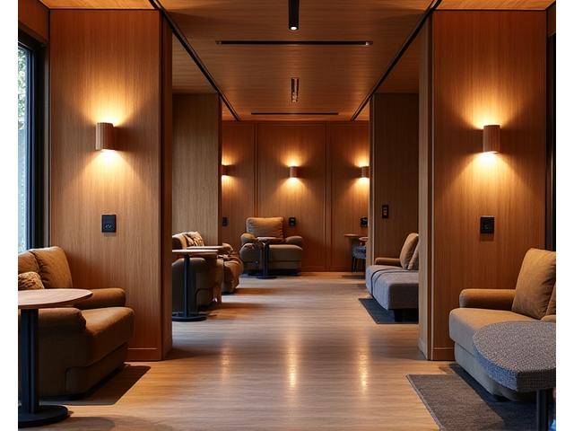 Maßgeschneiderte Holzleuchten in einem Boutique Hotel in Kitzbühel